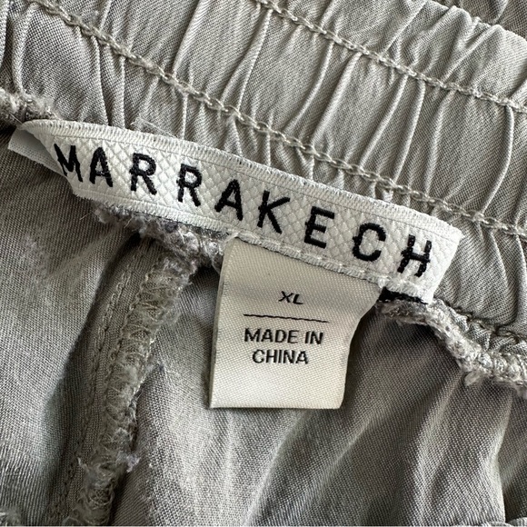 Marrakech Ultimate Comfort Pull On Jogger Pants, Light Gray, size XL - Picture 10 of 10